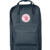 Fjallraven Kanken 15 Inch Laptop Graphite 2 Fjallraven Kanken 15 Inch Laptop Graphite -Beroemde Bagage Winkel fjallraven 27172 kanken 15 inch graphite front 600