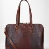 Charlotte Laptop Business Bag Croco 13.3 Inch Brown -Beroemde Bagage Winkel fmme charlotte laptop business bag croco 13 3 brown 1 600