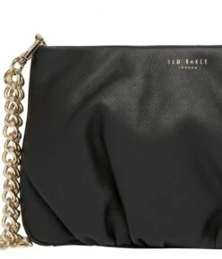 Ted Baker Graciia Gathered Clutch Black -Beroemde Bagage Winkel graciia black 3 600