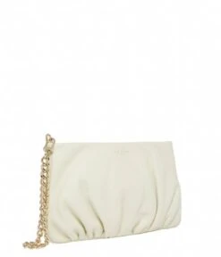 Ted Baker Graciia Gathered Clutch Light Yellow
