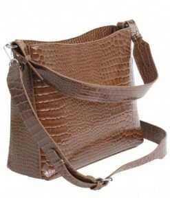 Hvisk Amble Croco Tawny Brown -Beroemde Bagage Winkel h1703 tawny brown 3 600