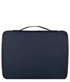 Briar Laptop Briefcase Slim 16 Inch Blue / Black -Beroemde Bagage Winkel hismanners b004 briar blue black back 600