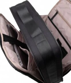 Cliff Laptop Backpack 17.3 Inch Black / Black -Beroemde Bagage Winkel hismanners b007 cliff black black inside 600