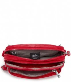 Kipling Abanu Multi Red Rouge -Beroemde Bagage Winkel kipling abanu multi red rouge inside 600