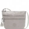 Kipling Arto S Grey Gris -Beroemde Bagage Winkel kipling arto s grey gris front 600