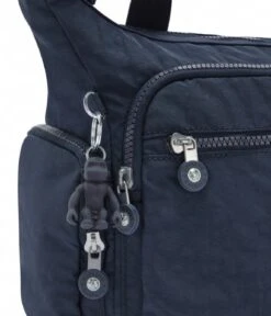 Kipling Gabbie Blue Bleu 2 -Beroemde Bagage Winkel kipling gabbie blue bleu 2 detail 600