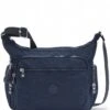 Kipling Gabbie Blue Bleu 2 -Beroemde Bagage Winkel kipling gabbie blue bleu 2 front 600