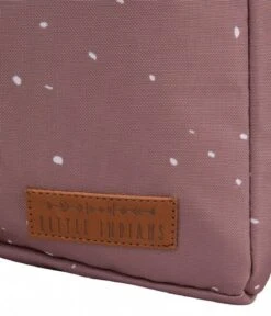 Mommy Bag Dots Canyon Clay -Beroemde Bagage Winkel littleindians mommy bag dots canyon clay detail 600