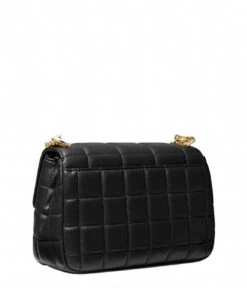Michael Kors Soho Large Chain Shldr Black -Beroemde Bagage Winkel michael kors 30f0g1sl3l soho large chain shldr black 001 3 600
