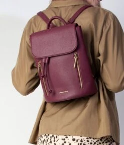 Ash Backpack Maroon 13 Ash Backpack Maroon -Beroemde Bagage Winkel mistermiara ashbackpack rugzak maroon backpack 3605 model 600