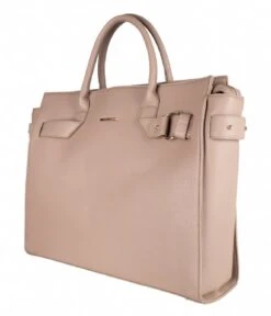 Parker Laptop Tote 15.6 Inch Cuban Sand -Beroemde Bagage Winkel mistermiara parker handtas cubansand handbag 3604 side 600