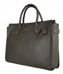 Parker Tote 15.6 Inch Olive Night -Beroemde Bagage Winkel mistermiara parker laptoptas olivegreen laptopbag b006 side 600