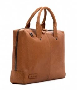 Basalt 15.6 Inch Cognac -Beroemde Bagage Winkel plevier 350 Basalt 15.6 cognac side 600