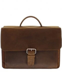 Newton Laptop Bag 553 15.6 Inch Bruin