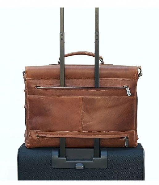 Laptoptas Decca 17.3 Inch Bruin 4 Laptoptas Decca 17.3 Inch Bruin - Afbeelding 2