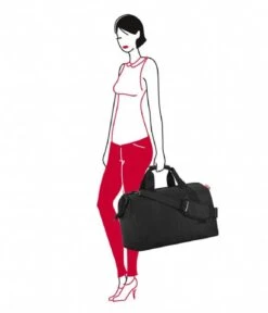 Reisenthel Allrounder Large Reistas Black -Beroemde Bagage Winkel reisenthel allrounder large reistas handtas black handbag black model 600