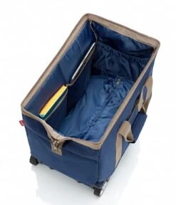 Reisenthel Allrounder Trolley Dark Blue -Beroemde Bagage Winkel reisenthel allrounder trolly trolly dark blue trolly MP4059 inside 600