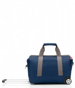 Reisenthel Allrounder Trolley Dark Blue -Beroemde Bagage Winkel reisenthel allrounder trolly trolly dark blue trolly MP4059 side 3 600