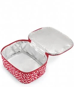 Reisenthel Coolerbag M Pocket Signature Red -Beroemde Bagage Winkel reisenthel coolerbag m pocket signature red inside 600