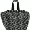 Reisenthel Easyshoppingbag Signature Black 2 Reisenthel Easyshoppingbag Signature Black -Beroemde Bagage Winkel reisenthel easyshoppingbag signature black front 600