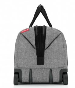 Reisenthel Allrounder Trolley Twist Silver -Beroemde Bagage Winkel reisenthel mp allrounder trolley twist silver back 600