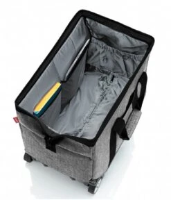 Reisenthel Allrounder Trolley Twist Silver -Beroemde Bagage Winkel reisenthel mp allrounder trolley twist silver inside 600