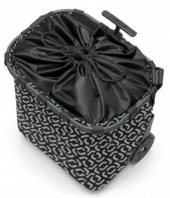 Reisenthel Carrycruiser Boodschappentrolley Signature Black -Beroemde Bagage Winkel reisenthel oe carrycruiser boodschappentrolley signature black inside 600