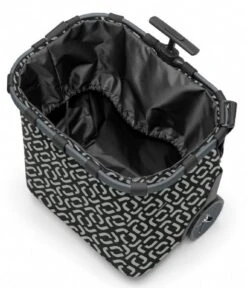 Reisenthel Carrycruiser Boodschappentrolley Signature Black -Beroemde Bagage Winkel reisenthel oe carrycruiser boodschappentrolley signature black inside2 600