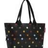 Reisenthel Shopper E1 Dots -Beroemde Bagage Winkel reisenthel shopper e1 handtas dots handbag dots front1 600