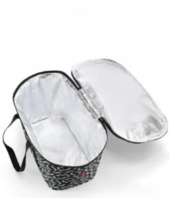 Reisenthel Coolerbag Signature Black -Beroemde Bagage Winkel reisenthel uh coolerbag signature black inside 600