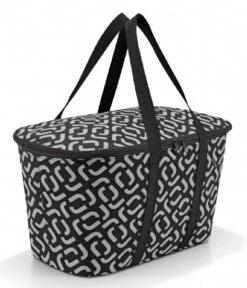 Reisenthel Coolerbag Signature Black -Beroemde Bagage Winkel reisenthel uh coolerbag signature black side 600