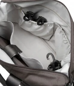 Daisy Diaperbag Set Grey -Beroemde Bagage Winkel thelittlegreenbag daisy diaperbag grey inside 600
