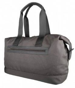 Daisy Diaperbag Set Grey -Beroemde Bagage Winkel thelittlegreenbag daisy diaperbag grey side 600