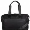 Duffle Bag Daisy Black -Beroemde Bagage Winkel thelittlegreenbag daisy duffle black front 600
