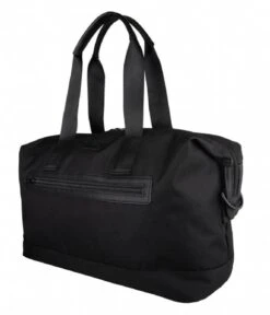 Duffle Bag Daisy Black -Beroemde Bagage Winkel thelittlegreenbag daisy duffle black side 600