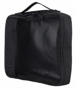 Packing Cubes Birk Black -Beroemde Bagage Winkel thelittlegreenbag packingcubesbirk packingcubes black packingcubes 3766 front22 600