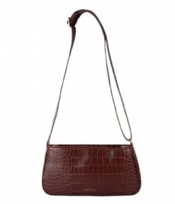 Baguette Bag Croco Brandy