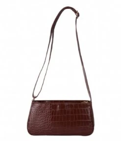 Baguette Bag Croco Brandy -Beroemde Bagage Winkel tlgb 201151 baguette brandy 3 600