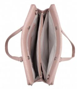 Lorelei Laptop Tote 15.6 Inch Mauve -Beroemde Bagage Winkel tlgb lorelei tote handbag mauve inside 600
