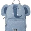 Trixie Backpack Mrs. Elephant Blauw -Beroemde Bagage Winkel trixie rugzak 90 214 mrs elephant front1 600