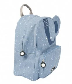 Trixie Backpack Mrs. Elephant Blauw -Beroemde Bagage Winkel trixie rugzak 90 214 mrs elephant side3 600