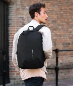 XD Design Bobby Soft Anti Theft Backpack 15.6 Inch Black -Beroemde Bagage Winkel xddesign bobby soft anti theft backpack black model 600