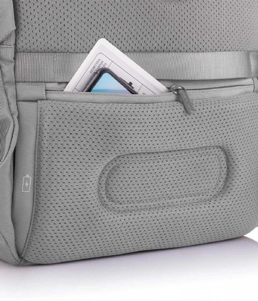 XD Design Bobby Soft Anti Theft Backpack 15.6 Inch Grey 8 XD Design Bobby Soft Anti Theft Backpack 15.6 Inch Grey - Afbeelding 6