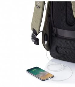 XD Design Bobby Hero Small Anti Theft Backpack 13 Inch Green -Beroemde Bagage Winkel xddesign bobbyhero antidiefstalrugzak green antitheftbackpack 297 extra 600
