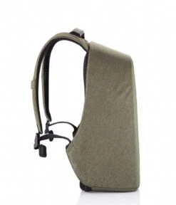 XD Design Bobby Hero Small Anti Theft Backpack 13 Inch Green -Beroemde Bagage Winkel xddesign bobbyhero antidiefstalrugzak green antitheftbackpack 297 side 600