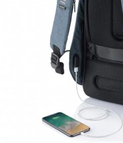 XD Design Bobby Hero Small Anti Theft Backpack 13 Inch Light Blue -Beroemde Bagage Winkel xddesign bobbyhero antidiefstalrugzak lightblue antitheftbackpack 299 extra 600 1