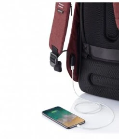 XD Design Bobby Hero Small Anti Theft Backpack 13 Inch Red -Beroemde Bagage Winkel xddesign bobbyhero antidiefstalrugzak red antitheftbackpack 294 extra 600